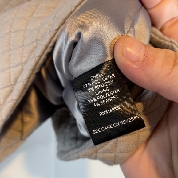 Torrid moto jacket grey quilted NWT size 5x (26/28) - Picture 14 of 15